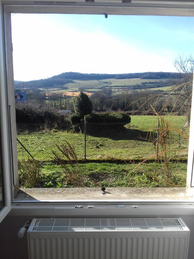 Agreable Chambre Meublee, Vue Sur La Vallee De L'Auxois Villy-en-Auxois Exterior foto
